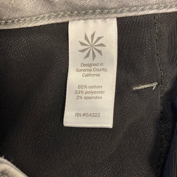 Athleta Sculptek Jeans, Gray Wash, Size 6P - Picture 5 of 7